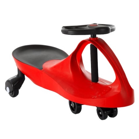 Toy Time Zig Zag Ride on Toy with No Batteries, Gears or Pedals for Boys and Girls, 3 years and Up Red 933672DLN